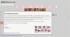 Desktop Screenshot of 419.bittenus.com